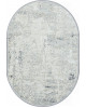 Ковер 26762Z - CREAM / L.GREY - Овал - коллекция RUBI