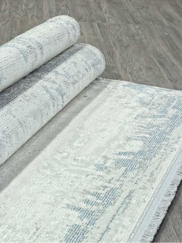 Ковер 27414A - CREAM / L.GREY - Прямоугольник - коллекция RUBI