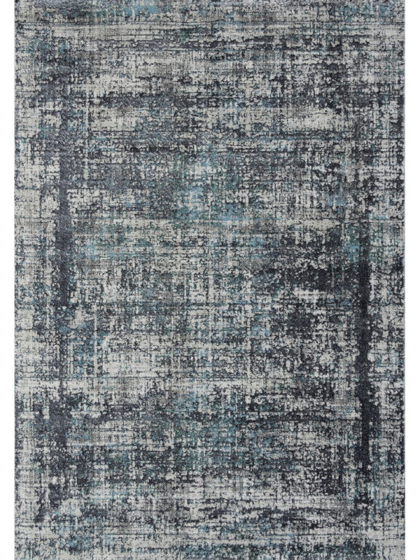 Ковер 02467H - BLUE / GREY - Прямоугольник - коллекция SAFARI