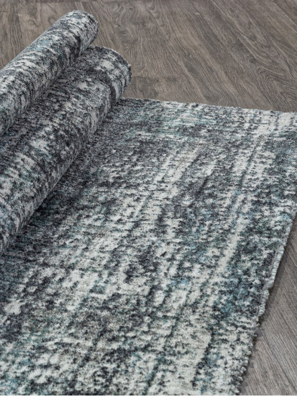 Ковер 02467H - BLUE / GREY - Прямоугольник - коллекция SAFARI