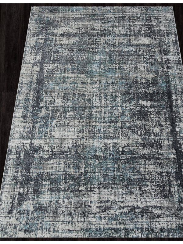 Ковер 02467H - BLUE / GREY - Прямоугольник - коллекция SAFARI