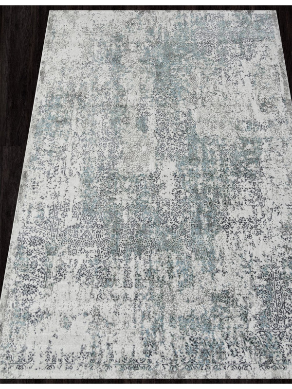 Ковер 02475F - BLUE / GREY - Прямоугольник - коллекция SAFARI