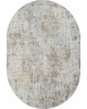 Ковер 02475H - DK.BEIGE / GREY - Овал - коллекция SAFARI