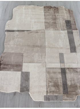 Ковер 00838C - GREY / BROWN - Прямоугольник - коллекция SAFIR 1,95x2,9 м