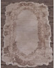 Ковер 00857A - BROWN / BROWN - Прямоугольник - коллекция SAFIR