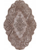 Ковер 00858A - BROWN / BROWN - Прямоугольник - коллекция SAFIR