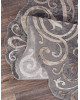 Ковер 00858C - GREY / BROWN - Прямоугольник - коллекция SAFIR