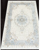 Ковер 06066A - L.BLUE FDY / CREAM HB - Прямоугольник - коллекция SAHARA