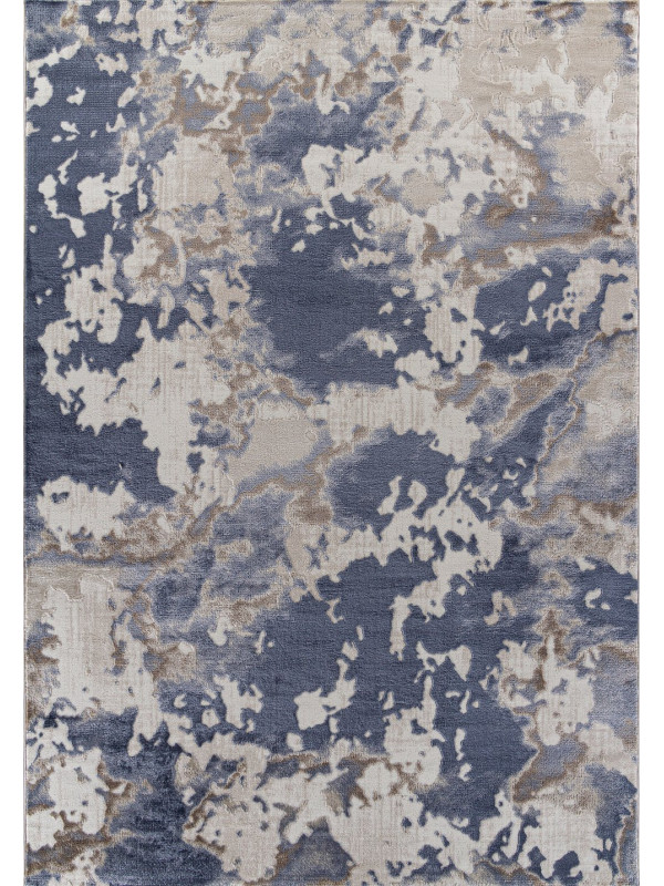 Ковер O1125 - 730 BEIGE / BLUE - Прямоугольник - коллекция SAMIRA