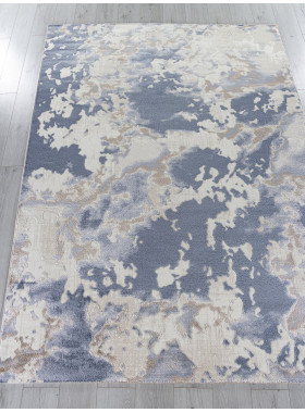 Ковер O1125 - 730 BEIGE / BLUE - Прямоугольник - коллекция SAMIRA 2x4 м