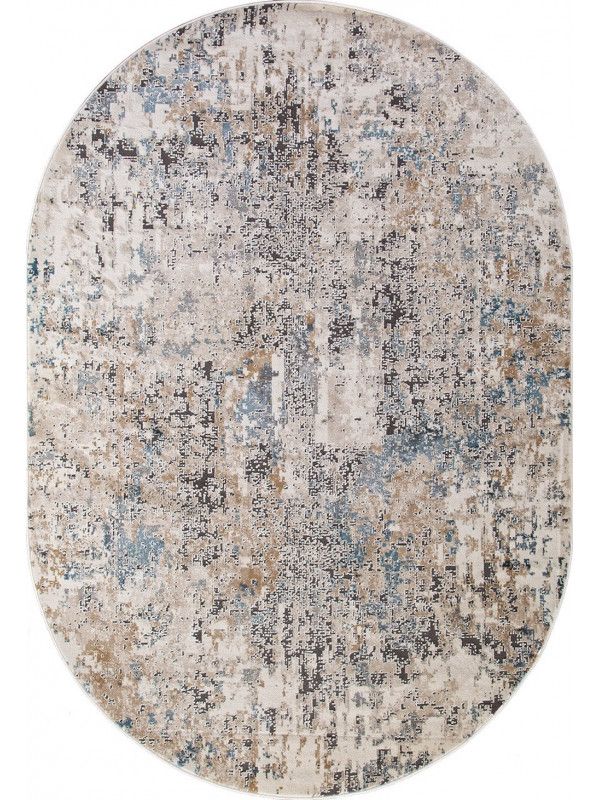 Ковер D733 - BEIGE - Овал - коллекция SERENITY