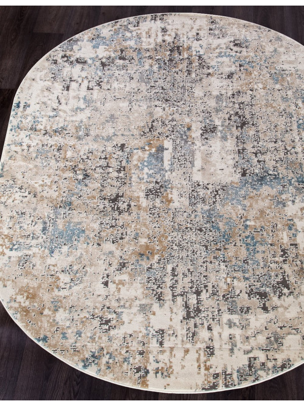 Ковер D733 - BEIGE - Овал - коллекция SERENITY
