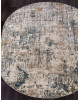Ковер D739 - DARK BEIGE - Овал - коллекция SERENITY