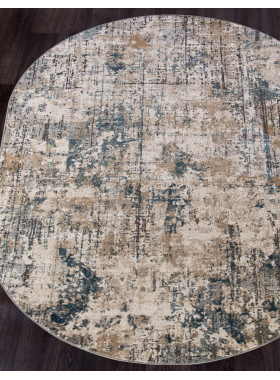Ковер D739 - DARK BEIGE - Овал - коллекция SERENITY 2,4x3,4 м