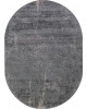 Ковер D768 - GRAY - Овал - коллекция SERENITY