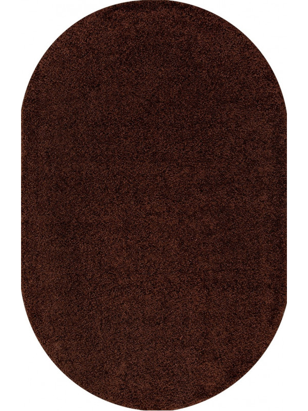Ковер s600 - BROWN - Овал - коллекция SHAGGY ULTRA