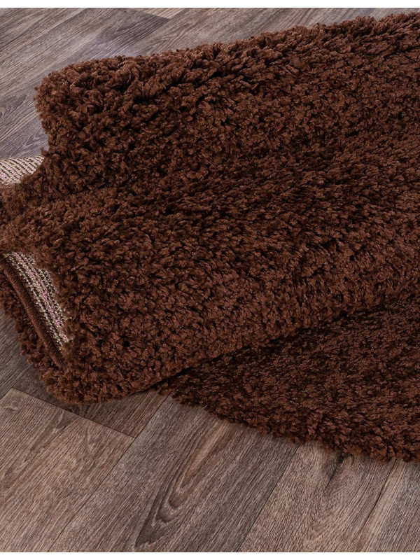 Ковер s600 - BROWN - Овал - коллекция SHAGGY ULTRA