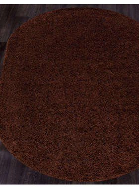 Ковер s600 - BROWN - Овал - коллекция SHAGGY ULTRA 2,5x3,5 м