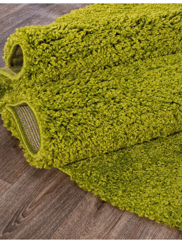 Ковер s600 - GREEN - Овал - коллекция SHAGGY ULTRA