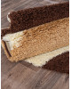 Ковер s607 - BEIGE-BROWN - Овал - коллекция SHAGGY ULTRA