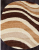 Ковер s607 - BEIGE-BROWN - Овал - коллекция SHAGGY ULTRA