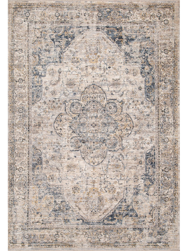 Ковер L0206D - CREAM - Прямоугольник - коллекция SHANTI