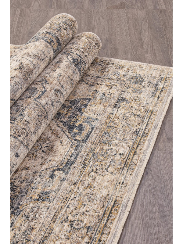 Ковер L0206D - CREAM - Прямоугольник - коллекция SHANTI
