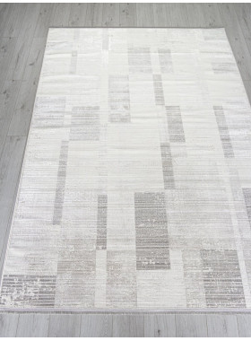 Ковер 32325A - CREAM / L.GREY - Прямоугольник - коллекция SHINE 2x4 м