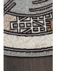 Ковер ALBINA 3 - BLUE-BROWN - Овал - коллекция SIERRA