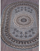 Ковер D504 - BLUE-BROWN 2 - Овал - коллекция SIERRA