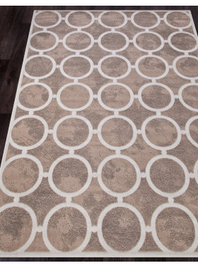 Ковер D713 - BEIGE-CREAM 2 - Прямоугольник - коллекция SIERRA 2,5x3,5 м