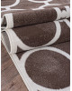 Ковер D713 - BROWN-CREAM 2 - Прямоугольник - коллекция SIERRA