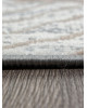 Ковер F351 - CREAM-BLUE - Овал - коллекция SIERRA