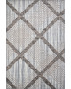 Ковер F351 - CREAM-BLUE - Прямоугольник - коллекция SIERRA