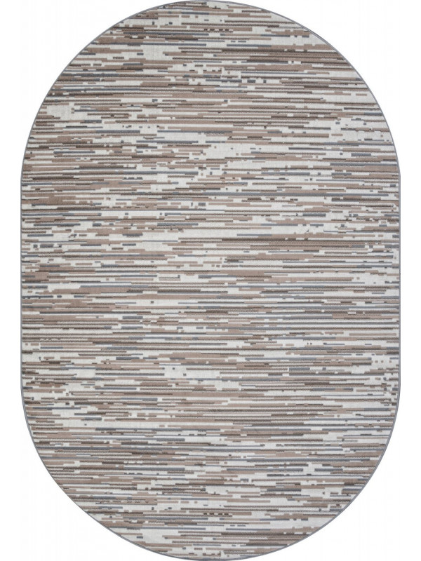 Ковер F352 - CREAM-BLUE - Овал - коллекция SIERRA