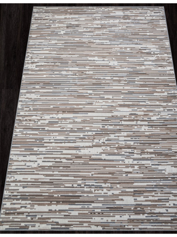 Ковер F352 - CREAM-BLUE - Прямоугольник - коллекция SIERRA