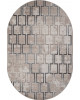 Ковер F353 - BEIGE-BLUE - Овал - коллекция SIERRA