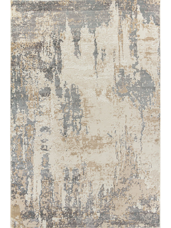 Ковер M027A - LIGHT BEIGE / TAUPE - Прямоугольник - коллекция SIESTA