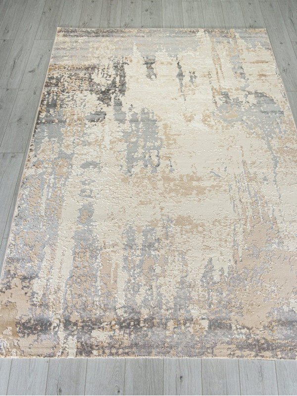 Ковер M027A - LIGHT BEIGE / TAUPE - Прямоугольник - коллекция SIESTA