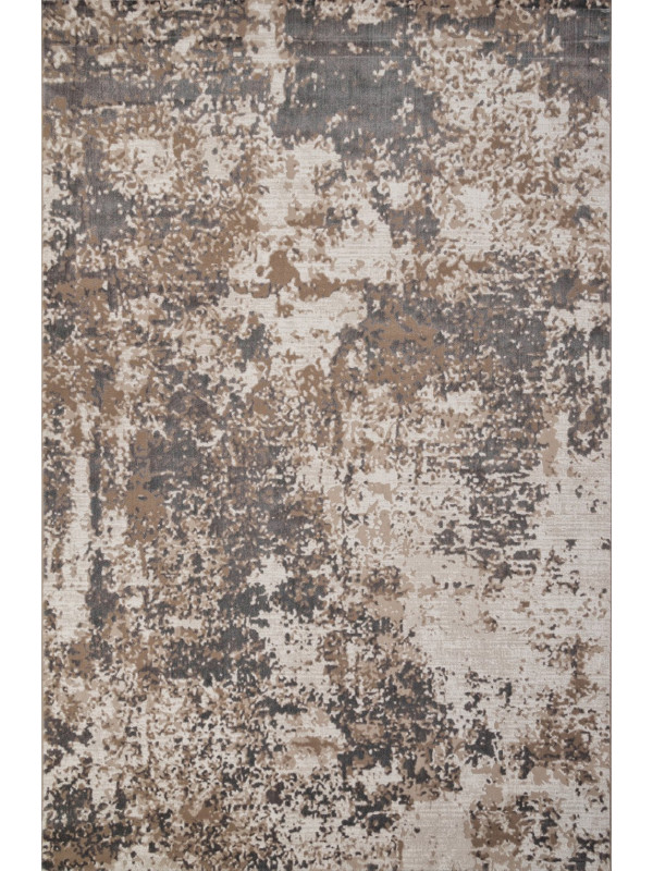 Ковер M028A - CREAM / GRAY - Прямоугольник - коллекция SIESTA
