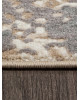 Ковер M028A - CREAM / GRAY - Прямоугольник - коллекция SIESTA