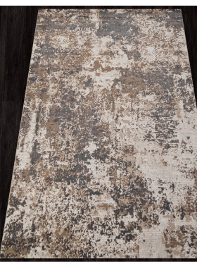 Ковер M028A - CREAM / GRAY - Прямоугольник - коллекция SIESTA 1,56x2,3 м