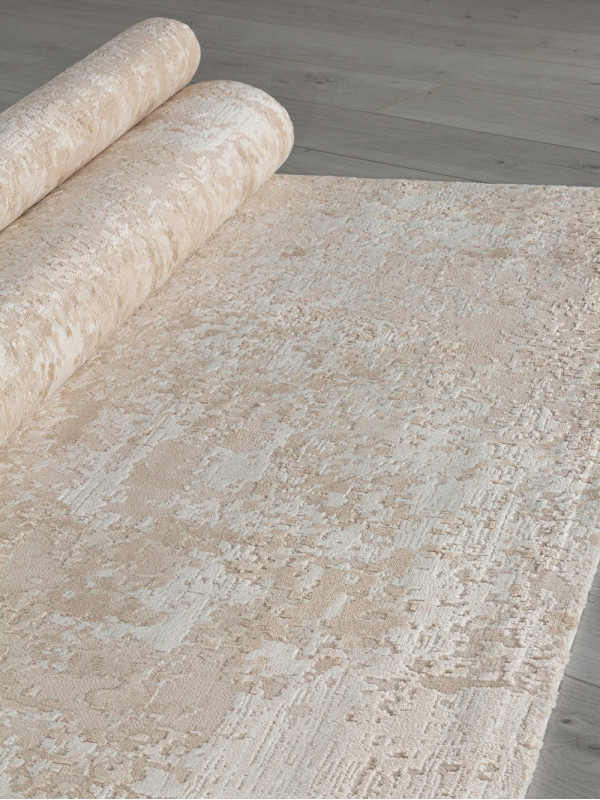 Ковер M028A - LIGHT BEIGE / BEIGE - Прямоугольник - коллекция SIESTA