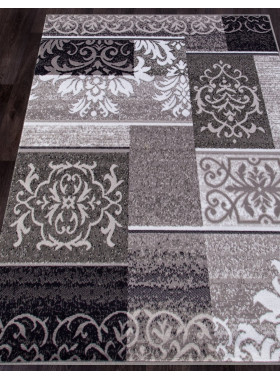 Ковер d216 - GRAY - Прямоугольник - коллекция SILVER 3x5 м