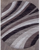 Ковер D234 - GRAY-PURPLE - Овал - коллекция SILVER