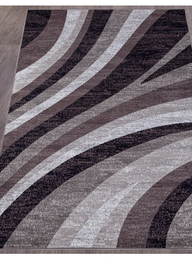 Ковер D234 - GRAY-PURPLE - Прямоугольник - коллекция SILVER 2x4 м
