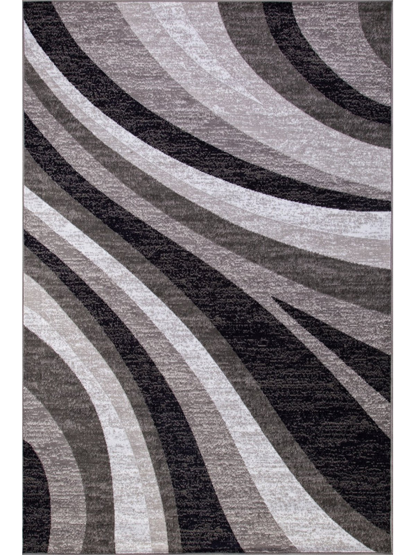 Ковер d234 - GRAY - Прямоугольник - коллекция SILVER