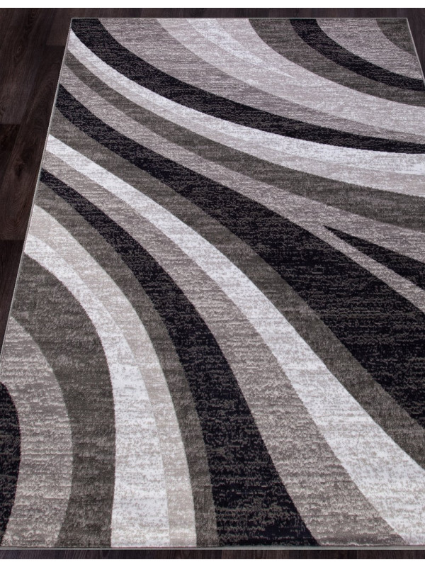 Ковер d234 - GRAY - Прямоугольник - коллекция SILVER