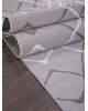 Ковер D532 - GRAY - Прямоугольник - коллекция SILVER