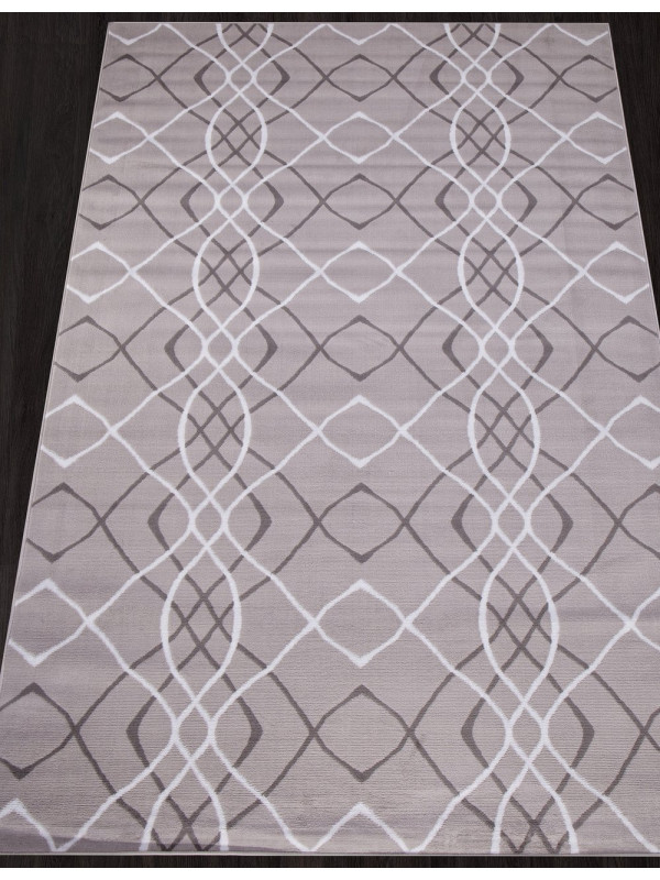 Ковер D532 - GRAY - Прямоугольник - коллекция SILVER